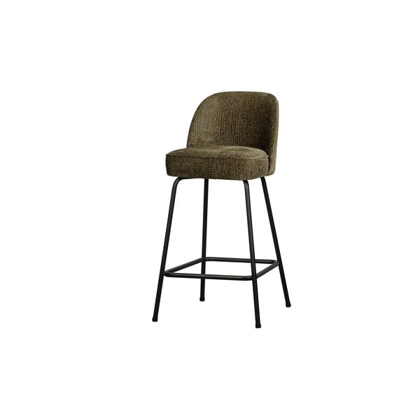 Khaki sametová barová židle (výška sedáku 64 cm) Vogue – WOOOD-image-1