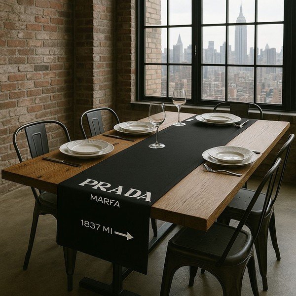 Běhoun na stůl 45x140 cm Prada – Mila Home-image-2