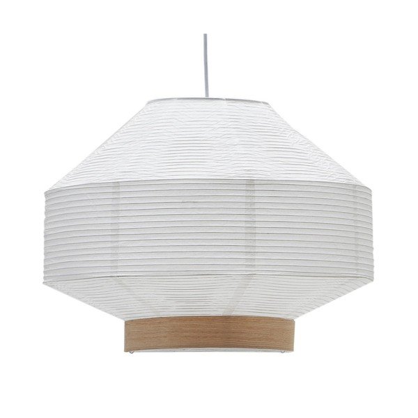 Bílé stínidlo ø 55 cm Hila – Kave Home