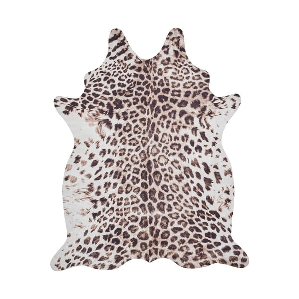 Hnědo-béžový koberec 195x155 cm Faux Leopard - Think Rugs