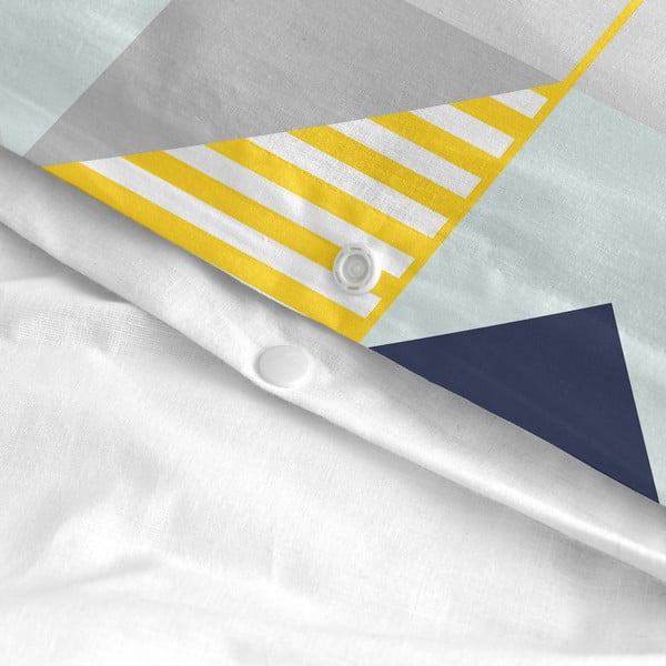 Bavlněný povlak na peřinu Blanc Geo Dot, 140 x 200 cm-image-4