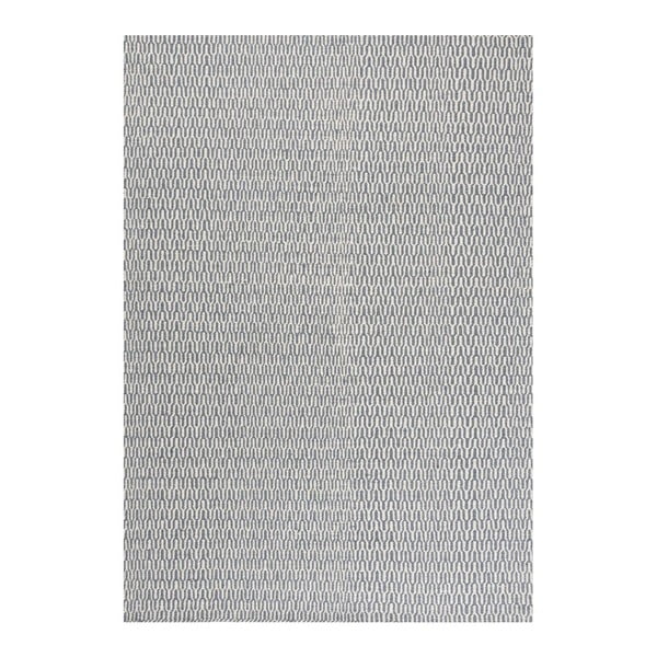 Vlněný koberec Charles Blue, 140x200 cm