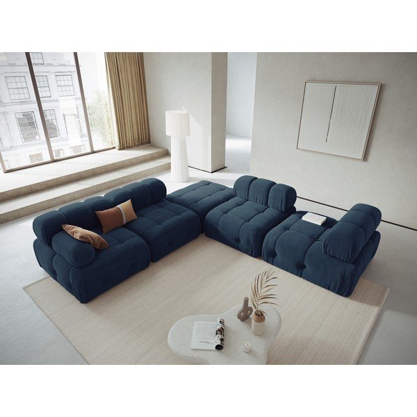 Tmavě modrý modul pohovky Ferento – Cosmopolitan Design-image-1