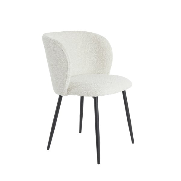 Bílá jídelní židle Elyna - Light & Living