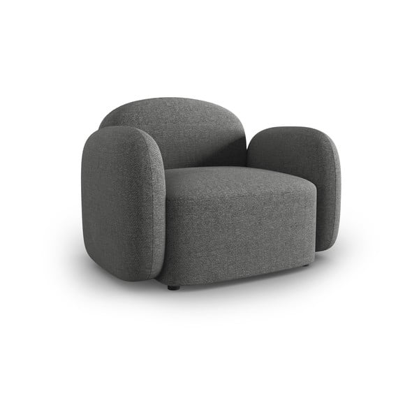 Tmavě šedé křeslo Blair – Micadoni Home
