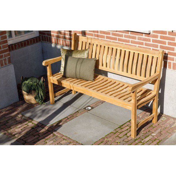 Zahradní lavice z teakového dřeva Exotan Comfort-image-2