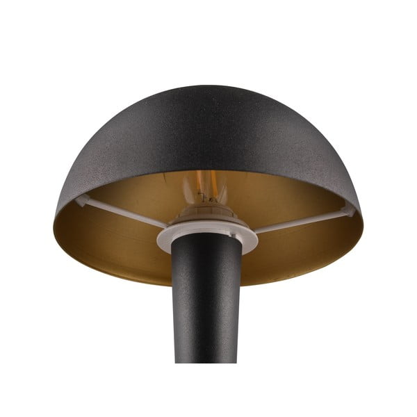 Matně černá stolní lampa (výška 26 cm) Canaria – Reality-image-2