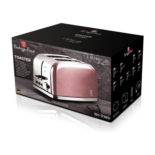 Růžový topinkovač Rose Edition - BerlingerHaus-image-3