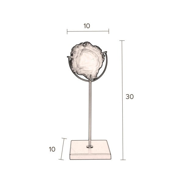 Svícen s achátem Dutchbone Nina-image-1