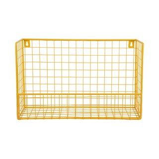 Žlutá ocelová police 40 cm Reja – PT LIVING