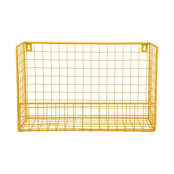 Žlutá ocelová police 40 cm Reja – PT LIVING