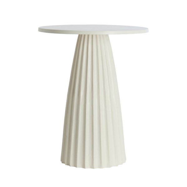 Kovový kulatý odkládací stolek ø 45 cm Veglia – Light & Living