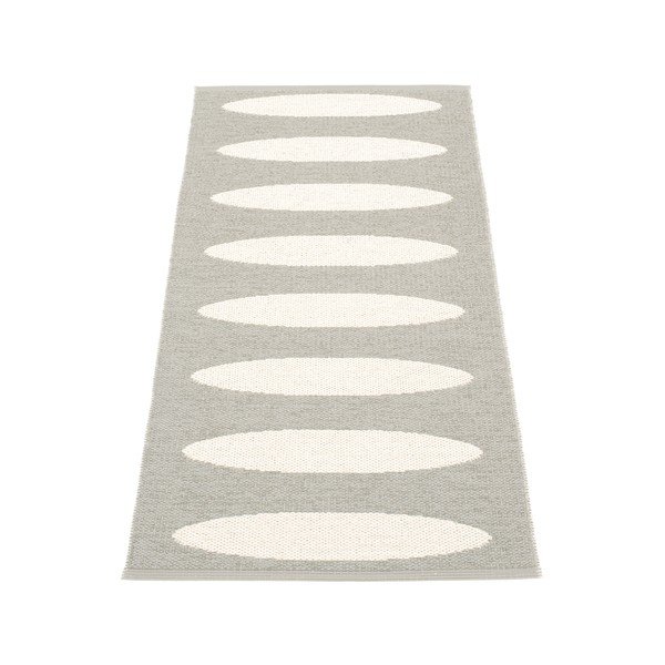 Šedý vnitřní a venkovní běhoun 70x150 cm Ella Warm Grey – Pappelina