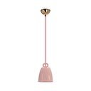 Růžový dětský lustr s keramickým stínidlem Sewilla – Candellux Lighting