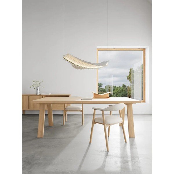 Dýhovaný rozkládací jídelní stůl 100x220 cm Lamberth – Actona-image-1