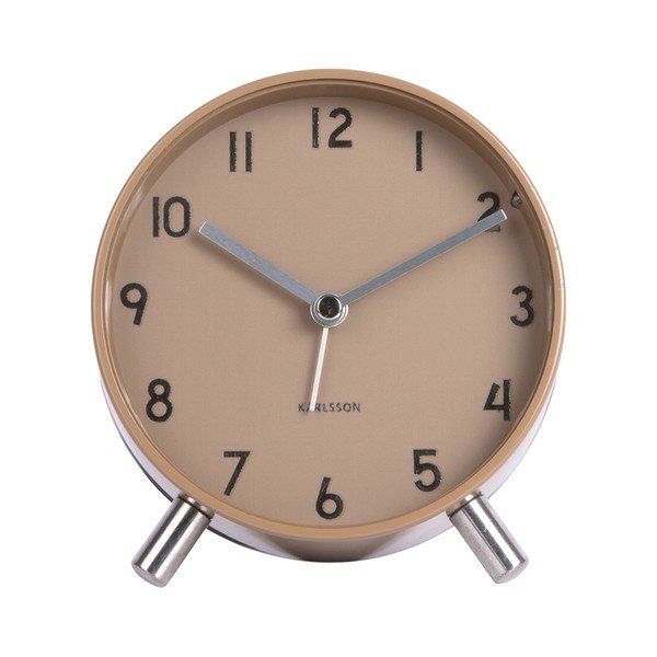 Stolní budík ø 12 cm Cadiz Elan – Karlsson