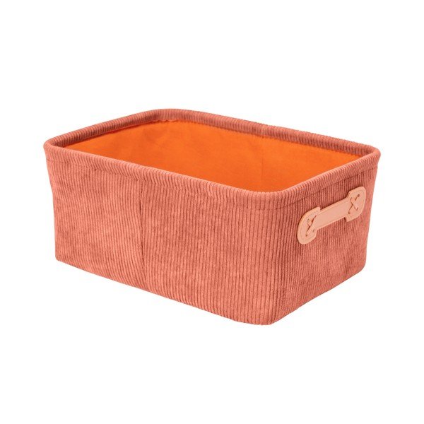 Růžový úložný box Wenko Anela, 28 x 12 cm-image-1
