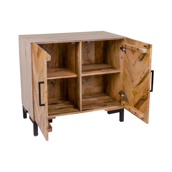 Dvoudveřová komoda z mangového dřeva House Nordic Calto-image-1