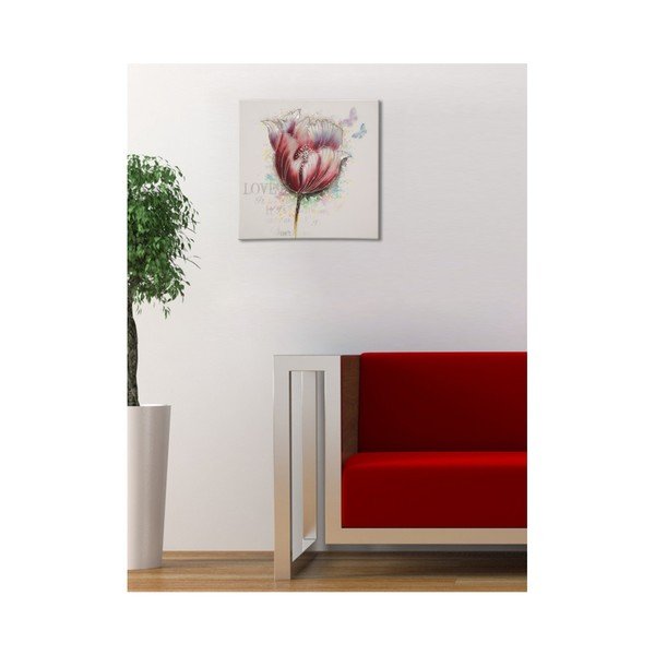 Ručně malovaný obraz Mauro Ferretti Tulip, 80 x 80 cm-image-1