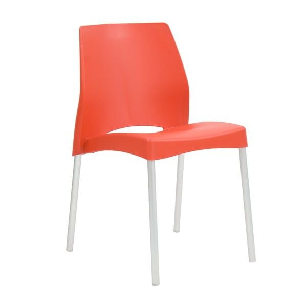Židle Breeze Red, vhodná do interiéru i exteriéru