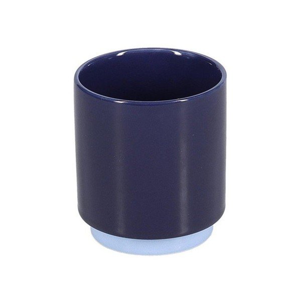 Tmavě modrý kameninový šálek 270 ml Duo – ONA