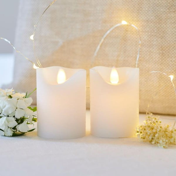 LED svíčky v sadě 2 ks (výška 6,5 cm) Sara Mini – Sirius-image-1