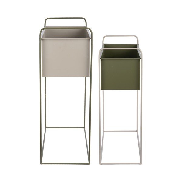 Kovové stojany na květiny v sadě 2 ks (výška 65 cm) Reina – PT LIVING-image-4