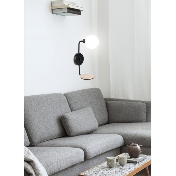 Černé nástěnné svítidlo Ponio – Candellux Lighting-image-2