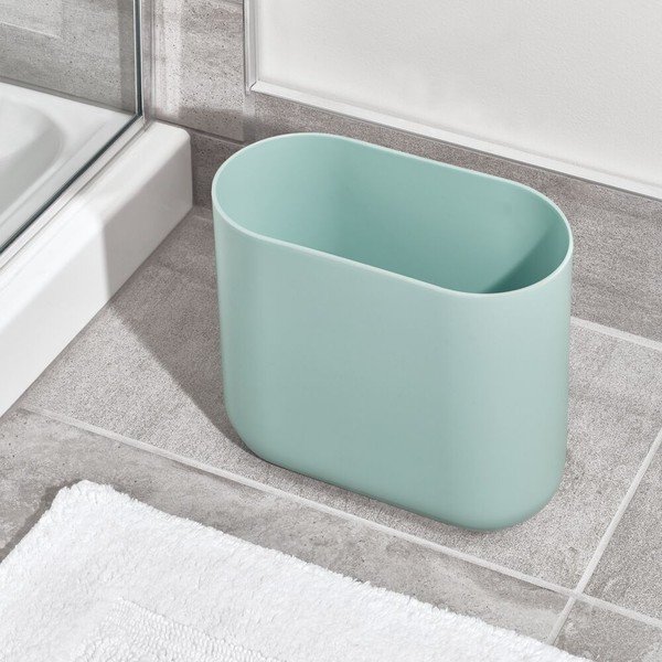 Zelený odpadkový koš iDesign Slim Cade, 6,5 l-image-1