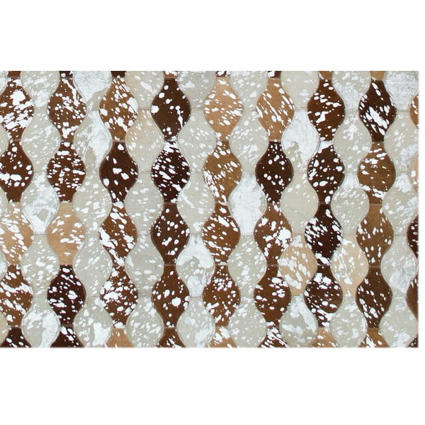Koberec z pravé kůže Sao Paulo Sparkle, 140x200 cm-image-3