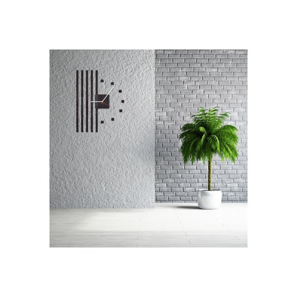 Hodiny z plexiskla Points Brown-image-1