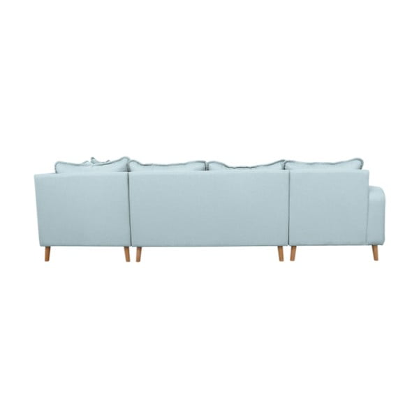 Světle modrá rohová pohovka (levý roh) Beata – Ropez-image-4