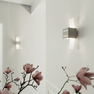 Šedé nástěnné svítidlo Carlo – Nice Lamps