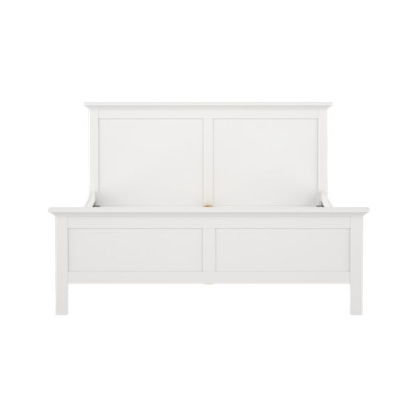 Bílá dvoulůžková postel 160x200 cm Paris – Tvilum-image-2