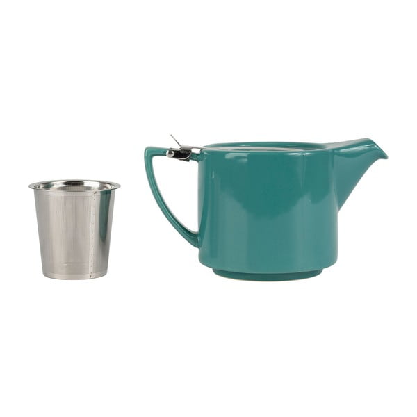 Konvice na čaj z kameniny v petrolejové barvě 800 ml Design – Sema-image-2