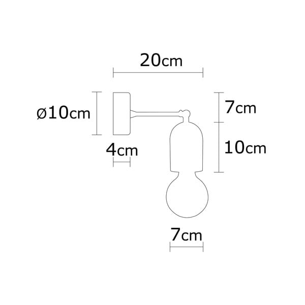 Nástěnné svítidlo v přírodní barvě Datca – Opviq lights-image-3