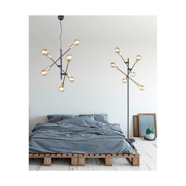 Stropní svítidlo Trio Cross, výška 19 cm-image-1