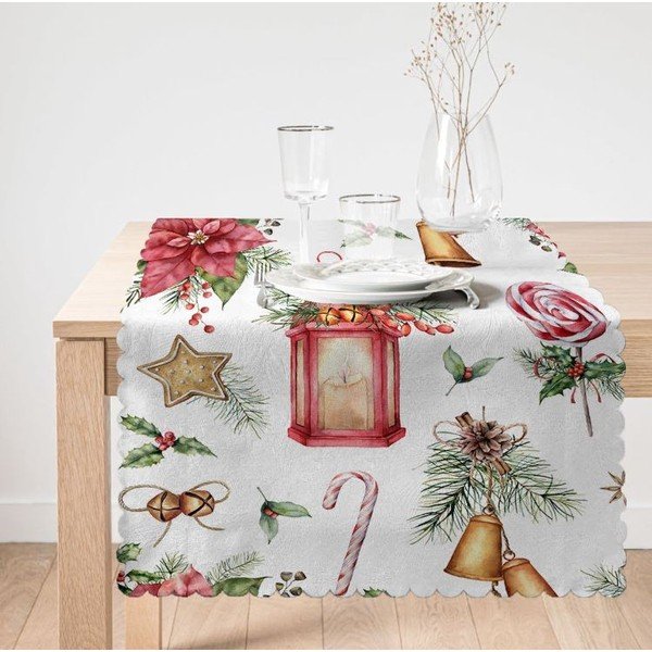Běhoun na stůl s vánočním motivem 45x140 cm Merry Christmas – Mila Home