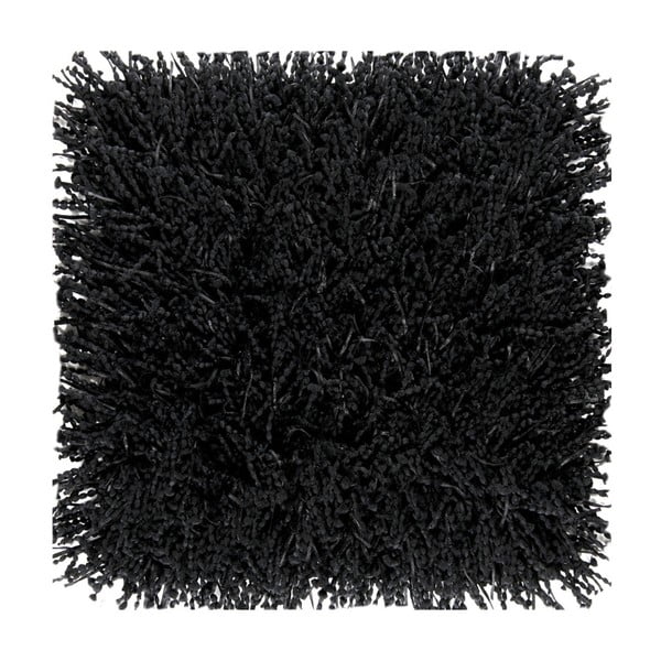 Černá koupelnová předložka Aquanova Amarillo, 60 x 60 cm