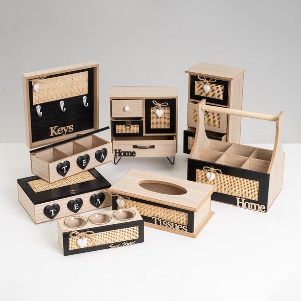Nástěnná skříňka na klíče Hearts – Casa Selección-image-2