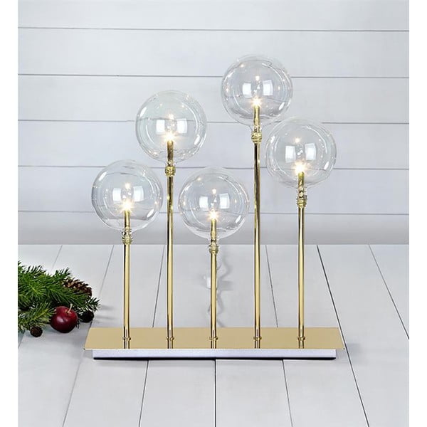 Vánoční světelná dekorace ve zlaté barvě – Markslöjd-image-3