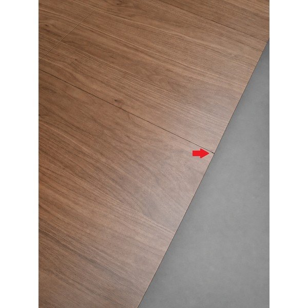 Rozkládací jídelní stůl s přídavnou deskou v dekoru ořechu 90x180 cm Montreux - II. jakost – Actona-image-4