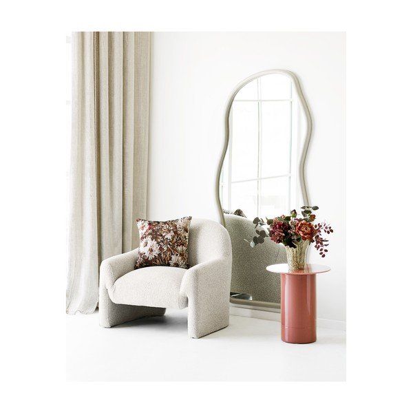 Skleněný kulatý odkládací stolek ø 45 cm Florens – House Nordic-image-2