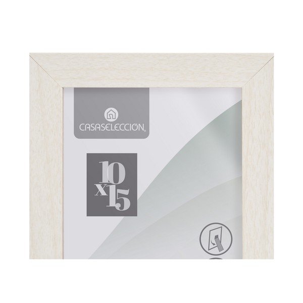 Bílý stojací/na zeď rámeček 12,5x17,5 cm Sencillo – Casa Selección-image-2