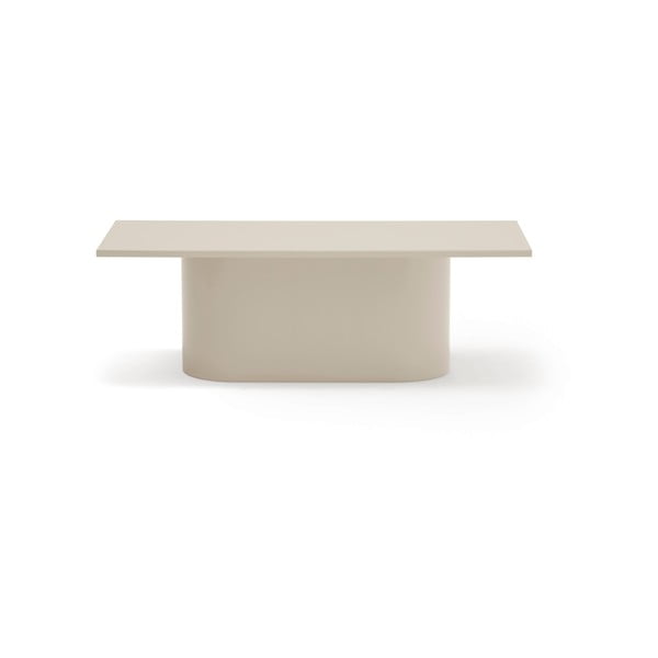 Krémový konferenční stolek 50x111 cm Totem – Teulat-image-2