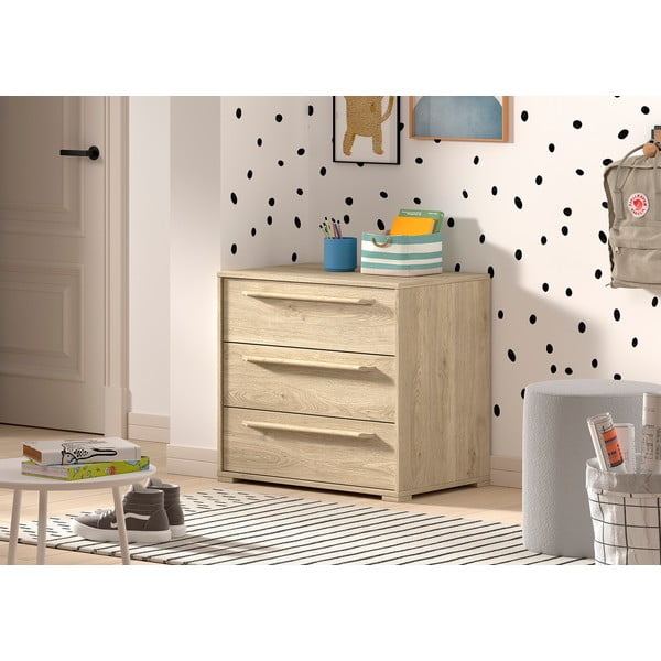 Dětská komoda v přírodní barvě 68x62x43 cm Sam – Vipack-image-1