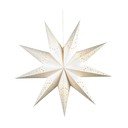 Bílá světelná dekorace s vánočním motivem ø 75 cm Solvalla – Markslöjd