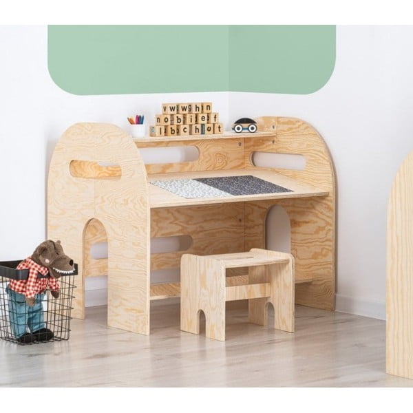 Dětský psací stůl 76x93 cm MUNDO – Adeko