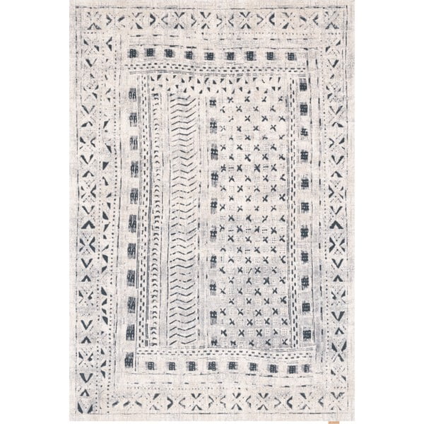 Bílý vlněný koberec 230x340 cm Masi – Agnella