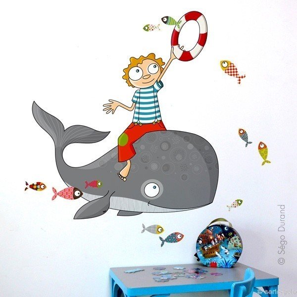 Samolepka Flying fish-image-1